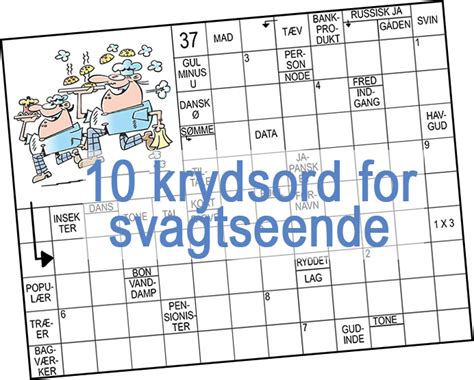 sleb krydsord|SLEB krydsord: 34 forskellige løsninger